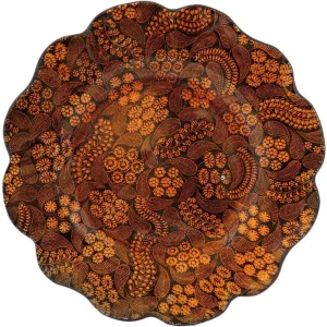 English Scott Brothers Southwick Pottery Paisley Transferware Plate