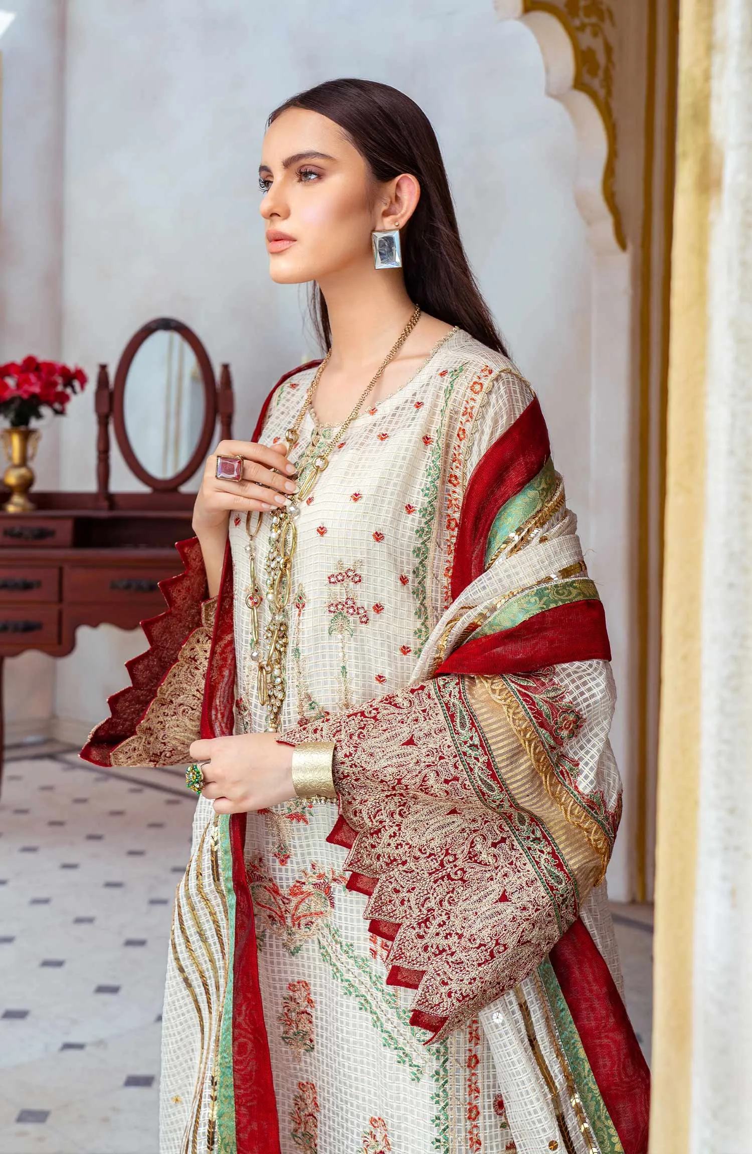 Ethnic - (MLRD - 060) |  Maryum N Maria Luxury Pret Eid Edit 2022 | Stitched Ready to Wear Suits