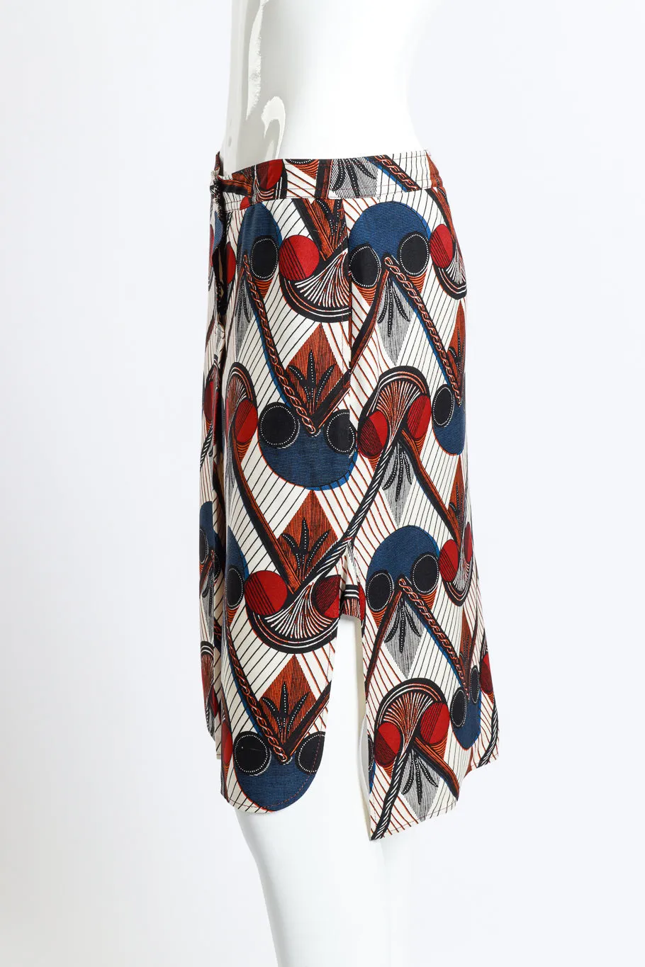 Ethnic Print Skirt