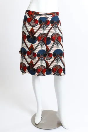 Ethnic Print Skirt