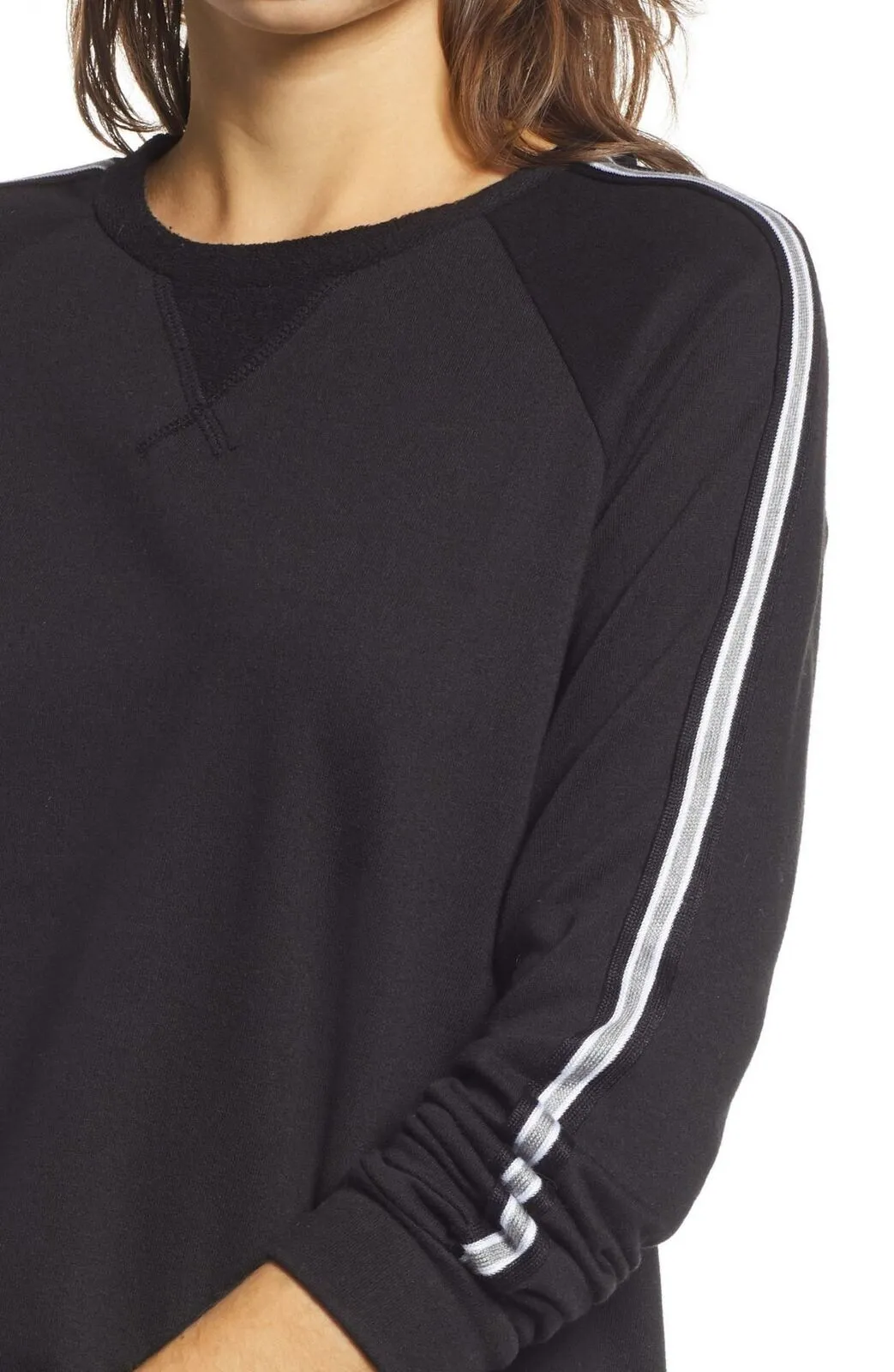 Everleigh Women's Dorito Taping Stripe Trim Sweatshirt