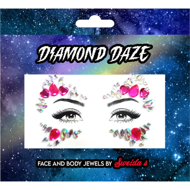 Face Jewels - Queen of Hearts