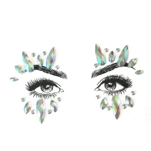 Face Jewels - White Witch