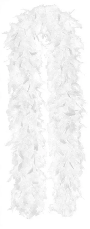 Feather Boa White