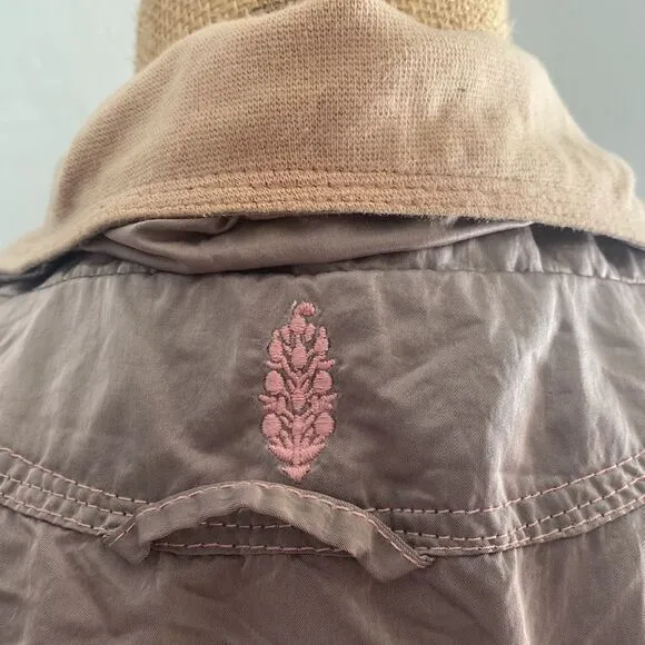 Free People Movement Opal Jacket Lilac Purple Windbreaker Bomber Small
