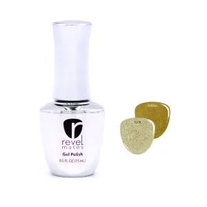G1092 Gilded Opulence Gold Glitter Gel Polish