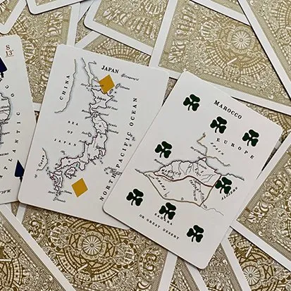 Geographical Hodges Playing Cards