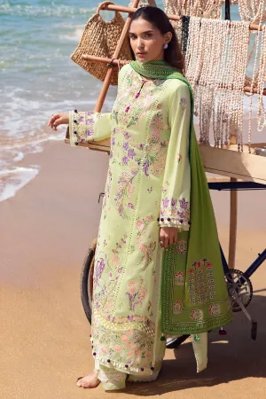 GIZEM (ZL23-05 B) | Zaha Lawn Collection 2023 | Embroidered Unstitched Lawn Suits