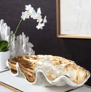 Golden Clam Bowl 20"w - Large