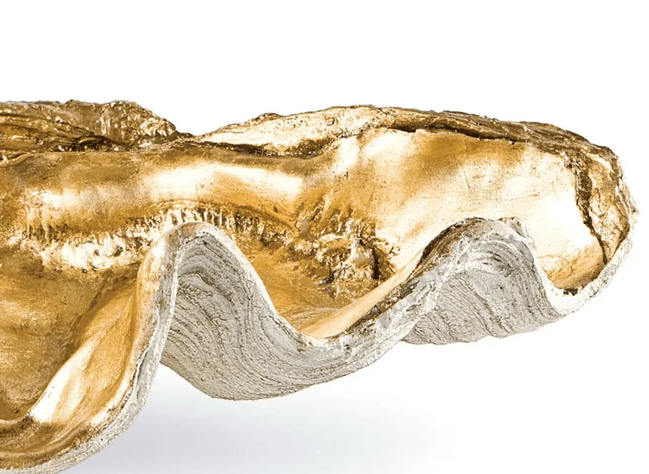 Golden Clam Bowl 20"w - Large