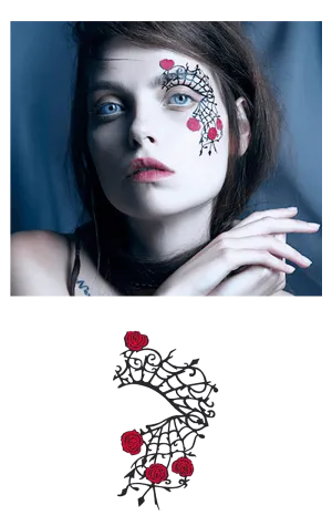 Gothamour Face Lace