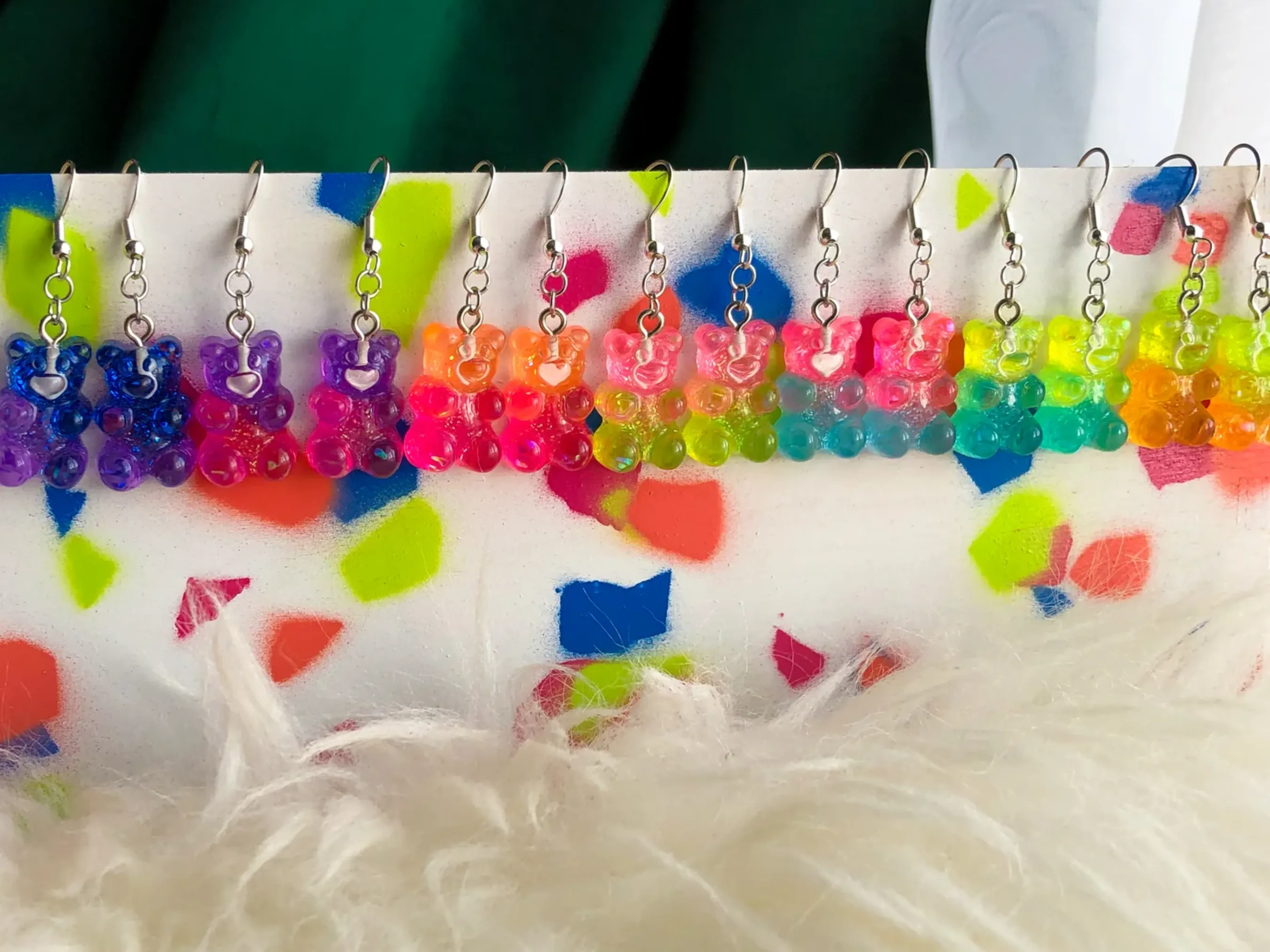 Gummy Bear Earrings