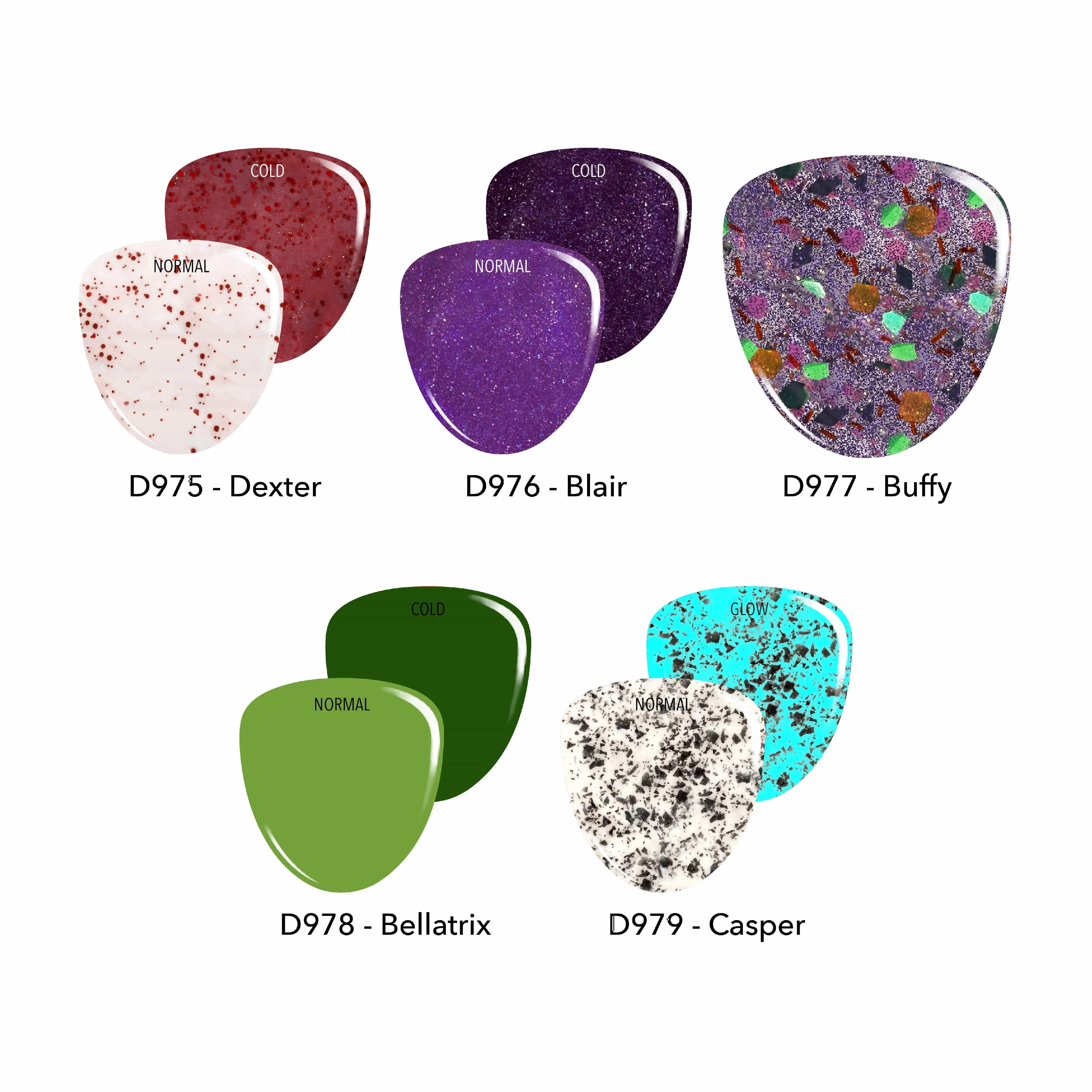 Halloween Drop-Ins | Spooky Greats Dip Powder Set