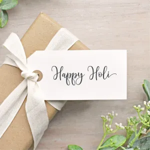 Happy Holi Rubber Stamp