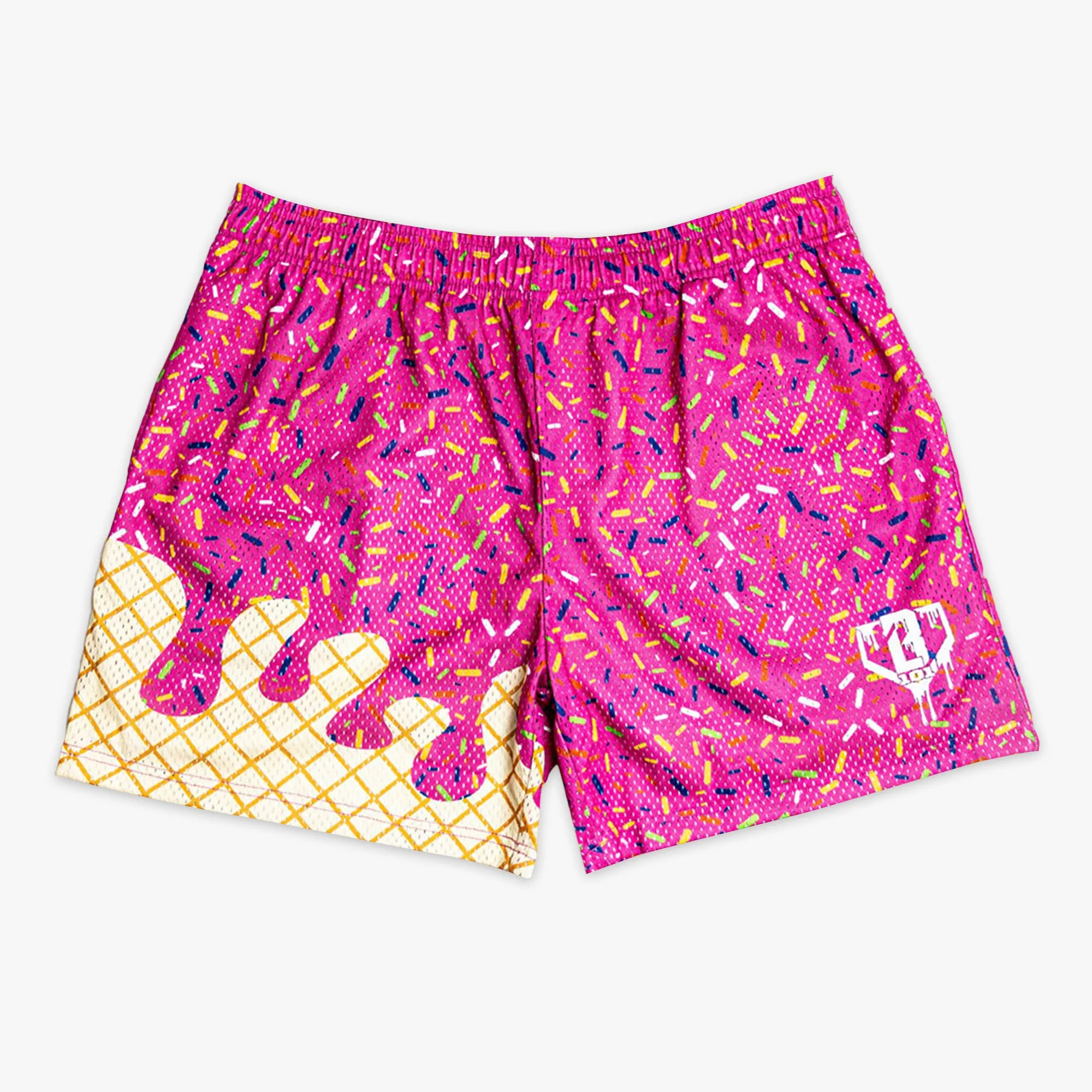 Ice Cream Youth Shorts - Strawberry
