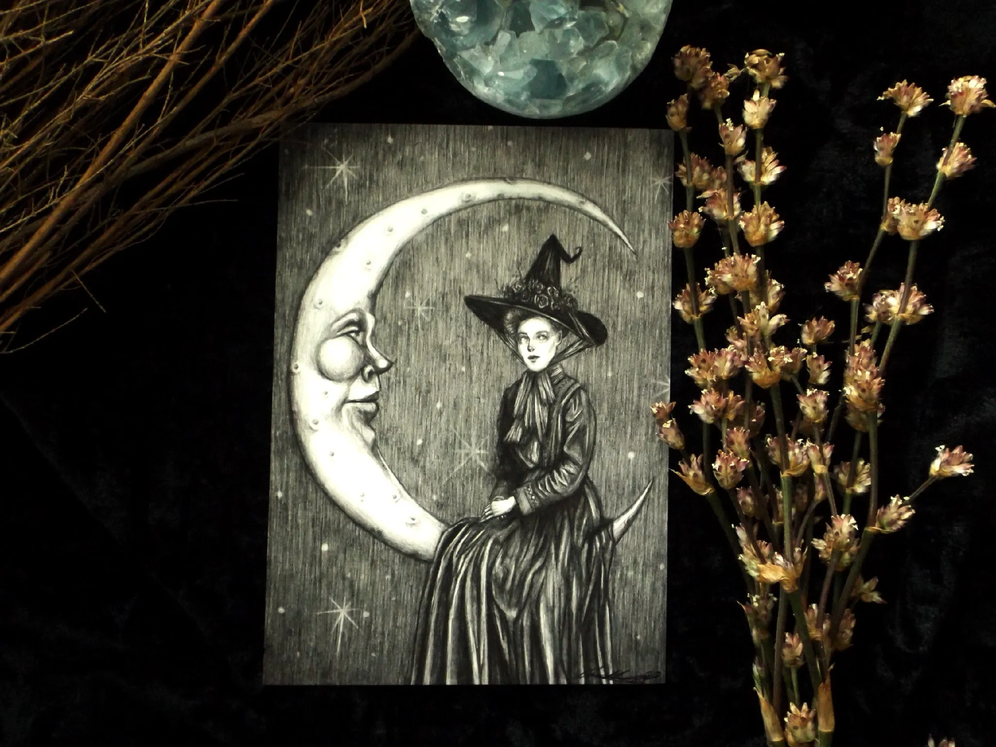 Illustrated Art Print | Moon Magic