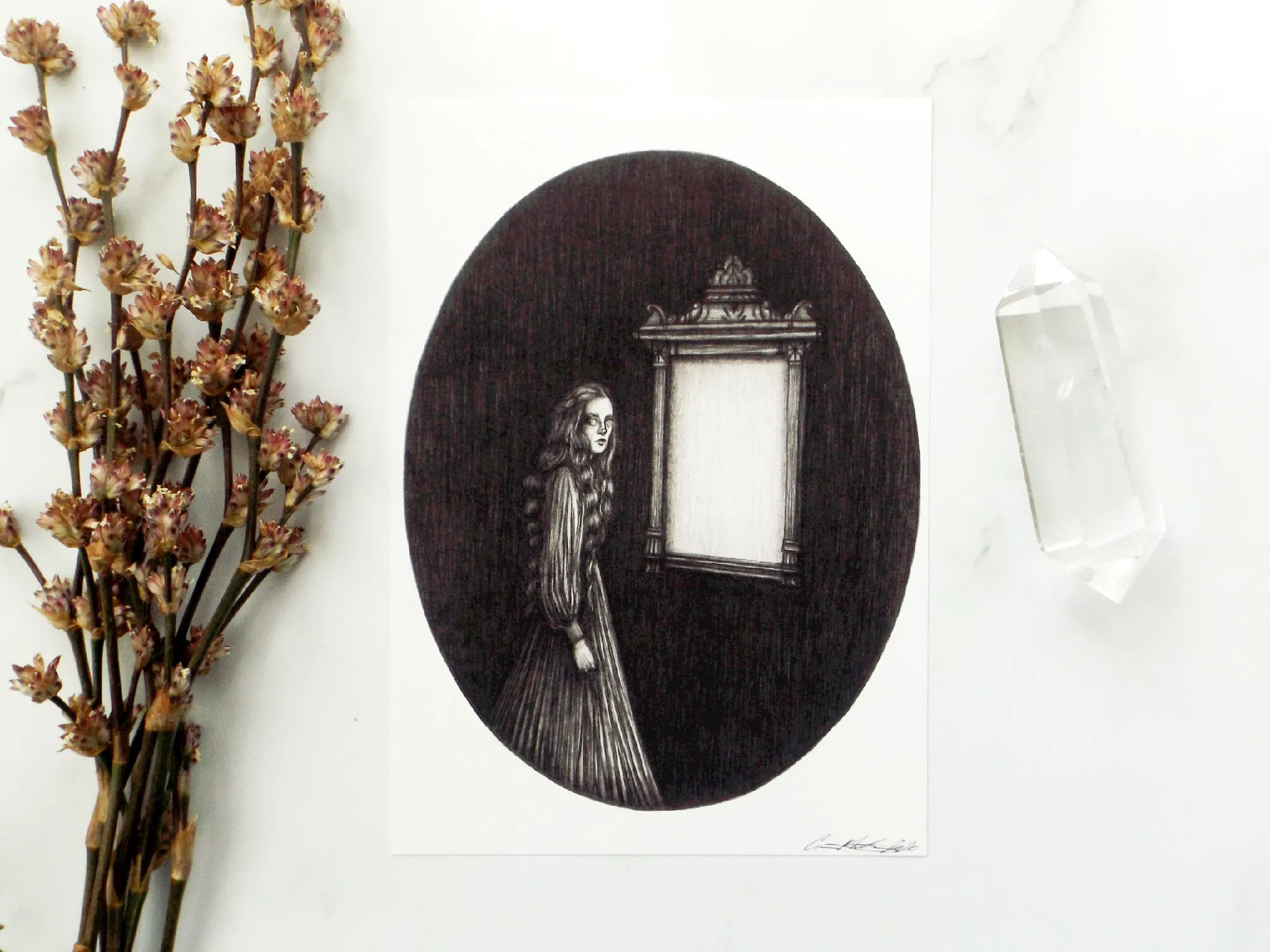 Illustrated Art Print | Reflections