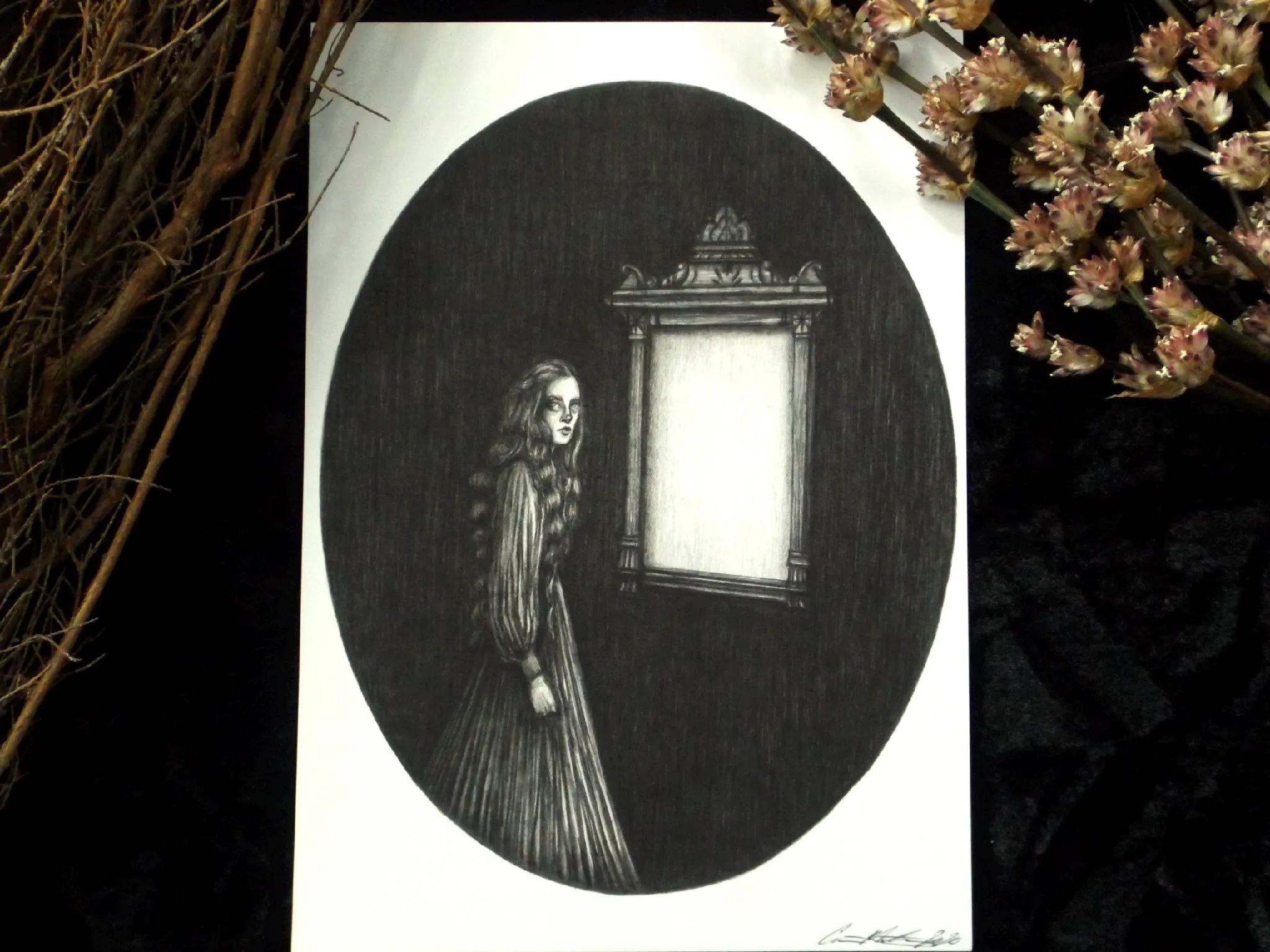 Illustrated Art Print | Reflections