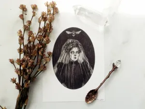 Illustrated Art Print | Telling the Bees