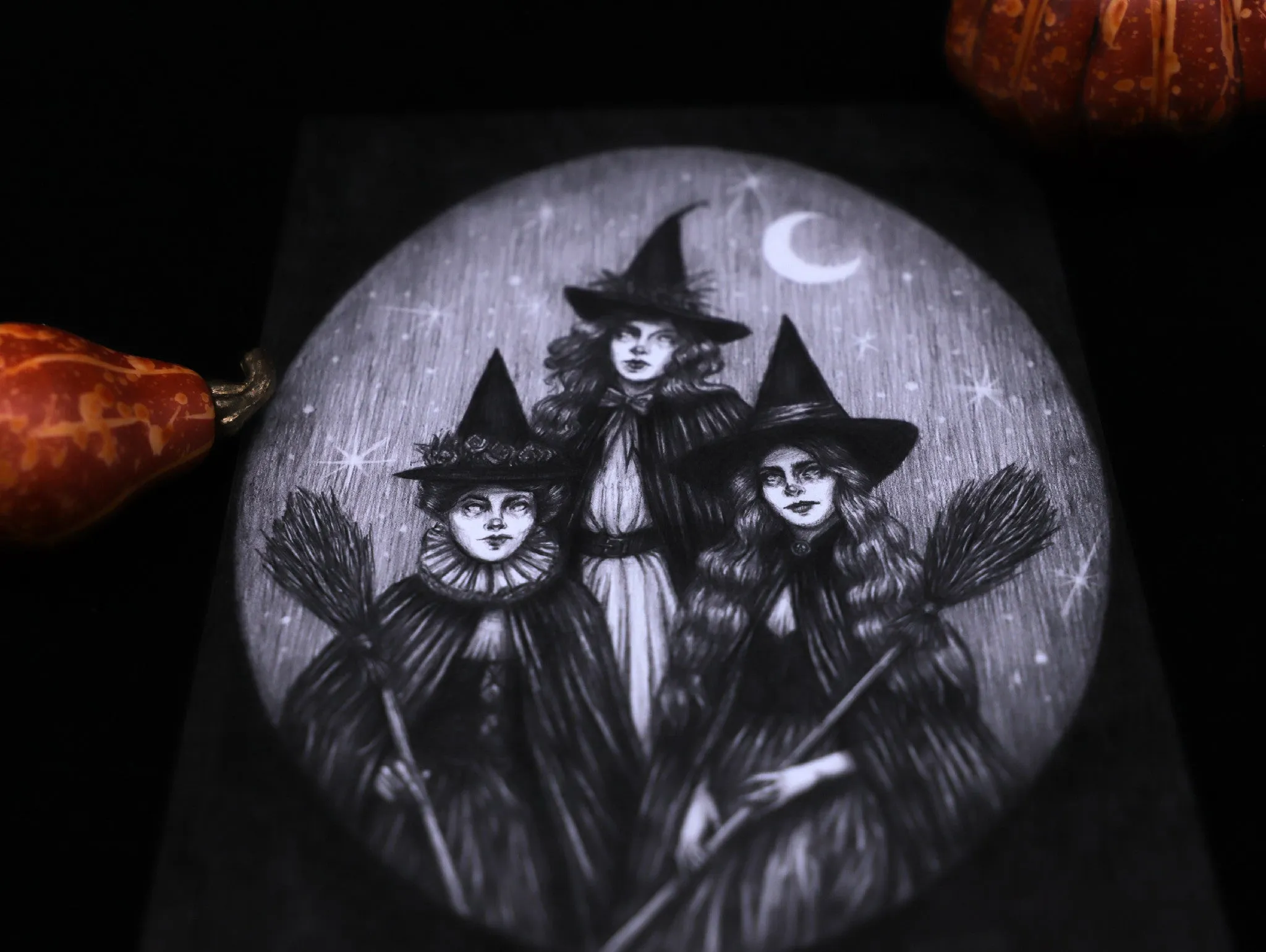 Illustrated Art Print | Toil and Trouble