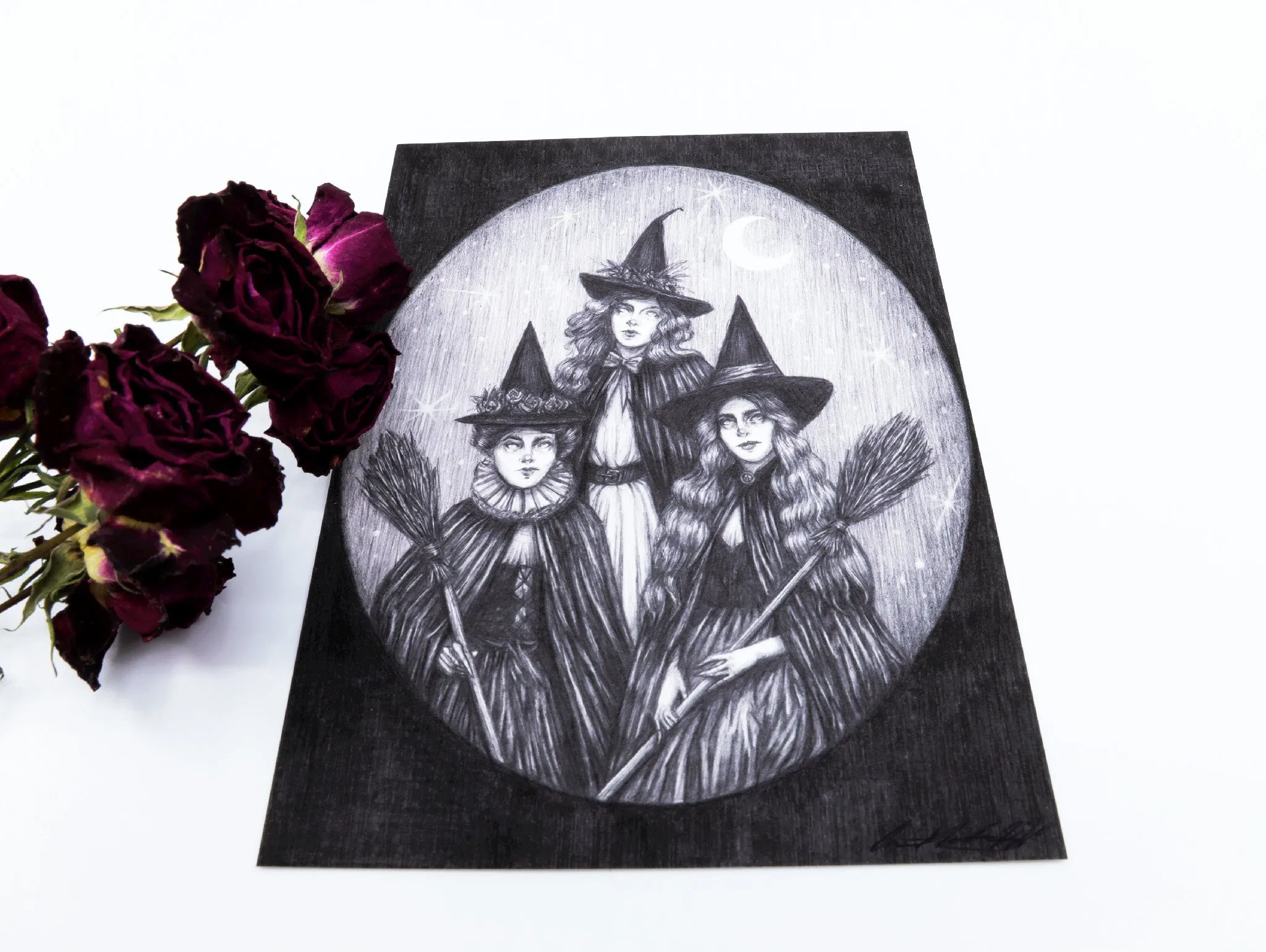 Illustrated Art Print | Toil and Trouble