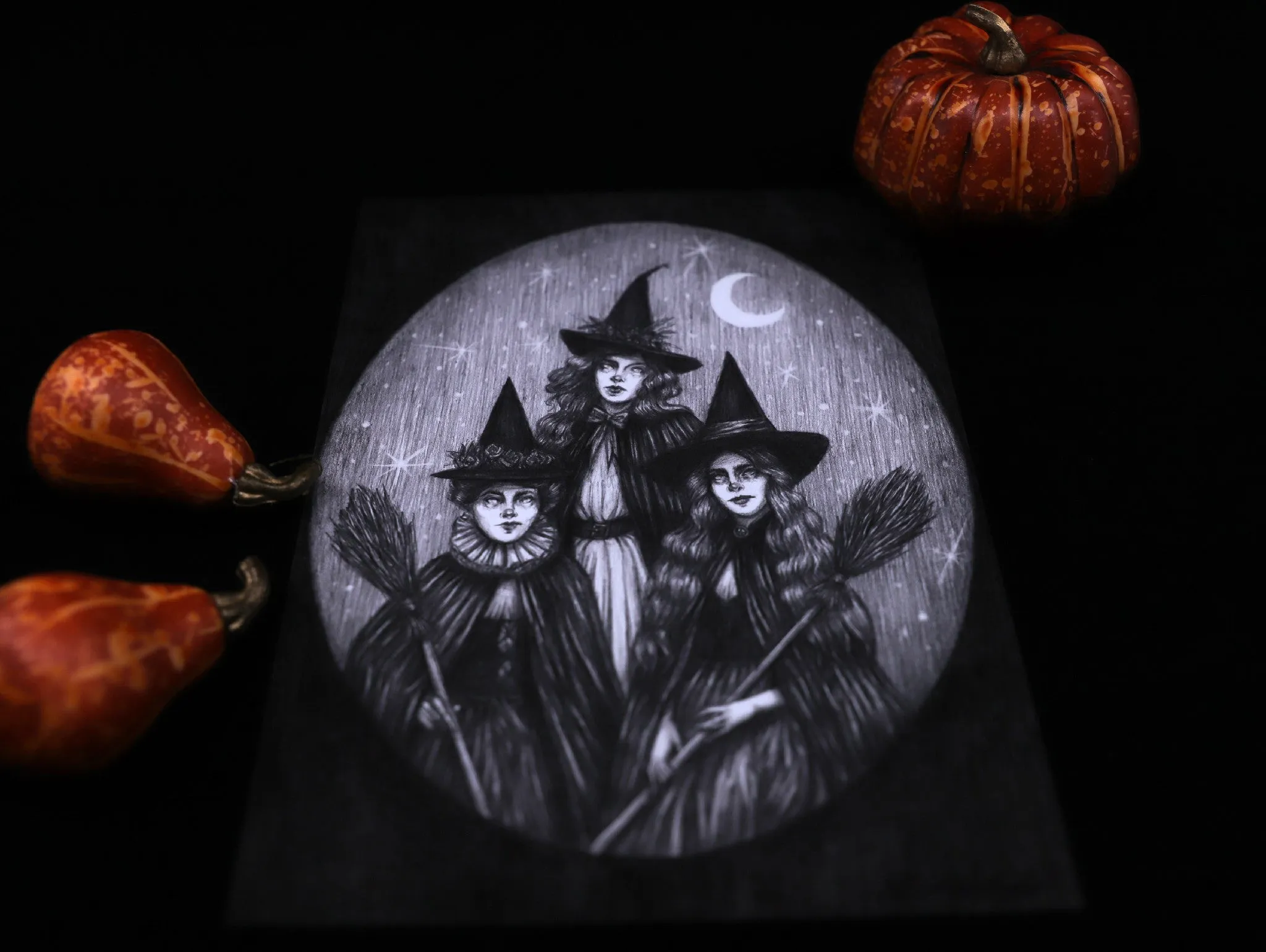 Illustrated Art Print | Toil and Trouble