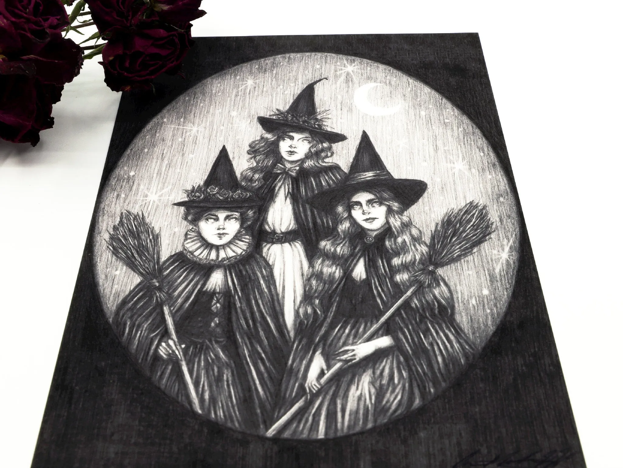 Illustrated Art Print | Toil and Trouble