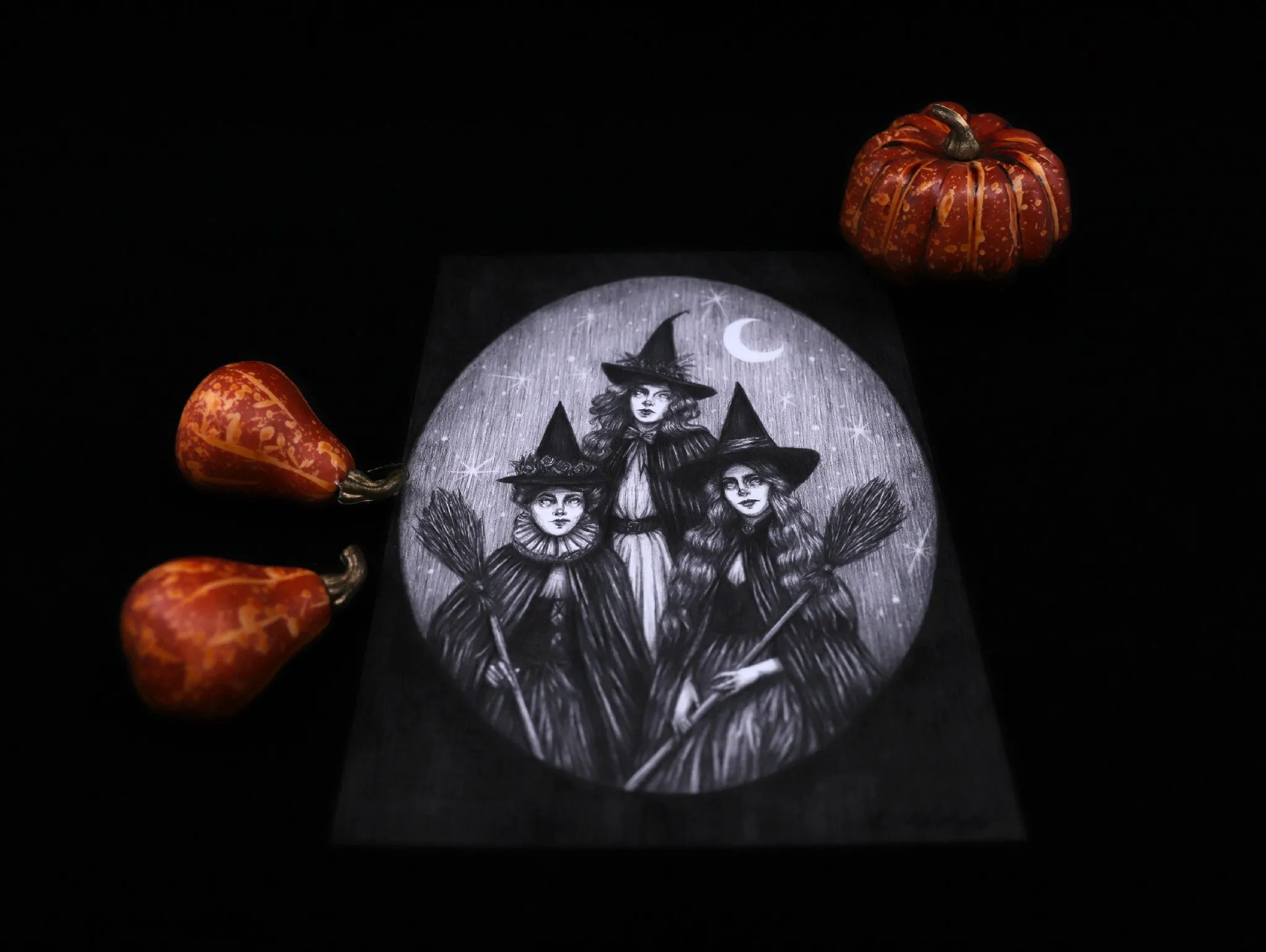 Illustrated Art Print | Toil and Trouble