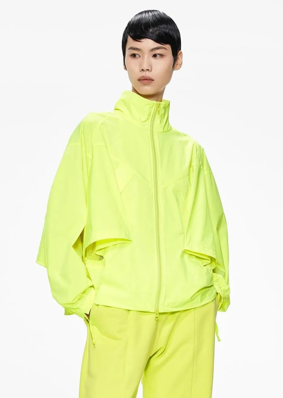 Jacket / JNBY Loose Fit A-Line Zip-Up Jacket