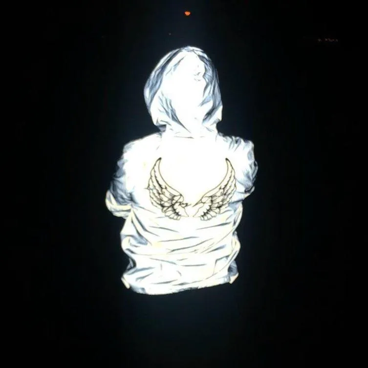 Jacket Reflective Collection Color Gray - Power Wings By Jullye Giliberti