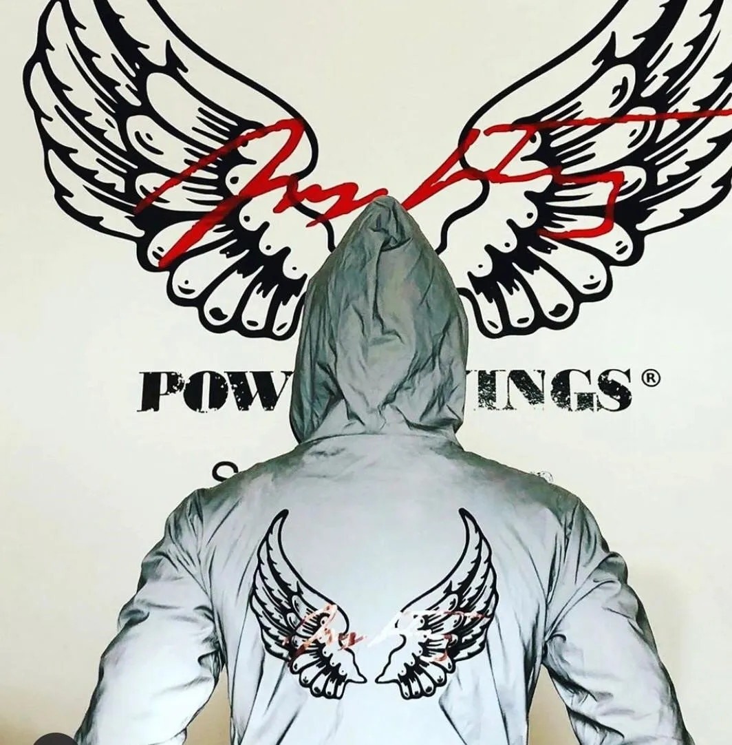 Jacket Reflective Collection Color Gray - Power Wings By Jullye Giliberti