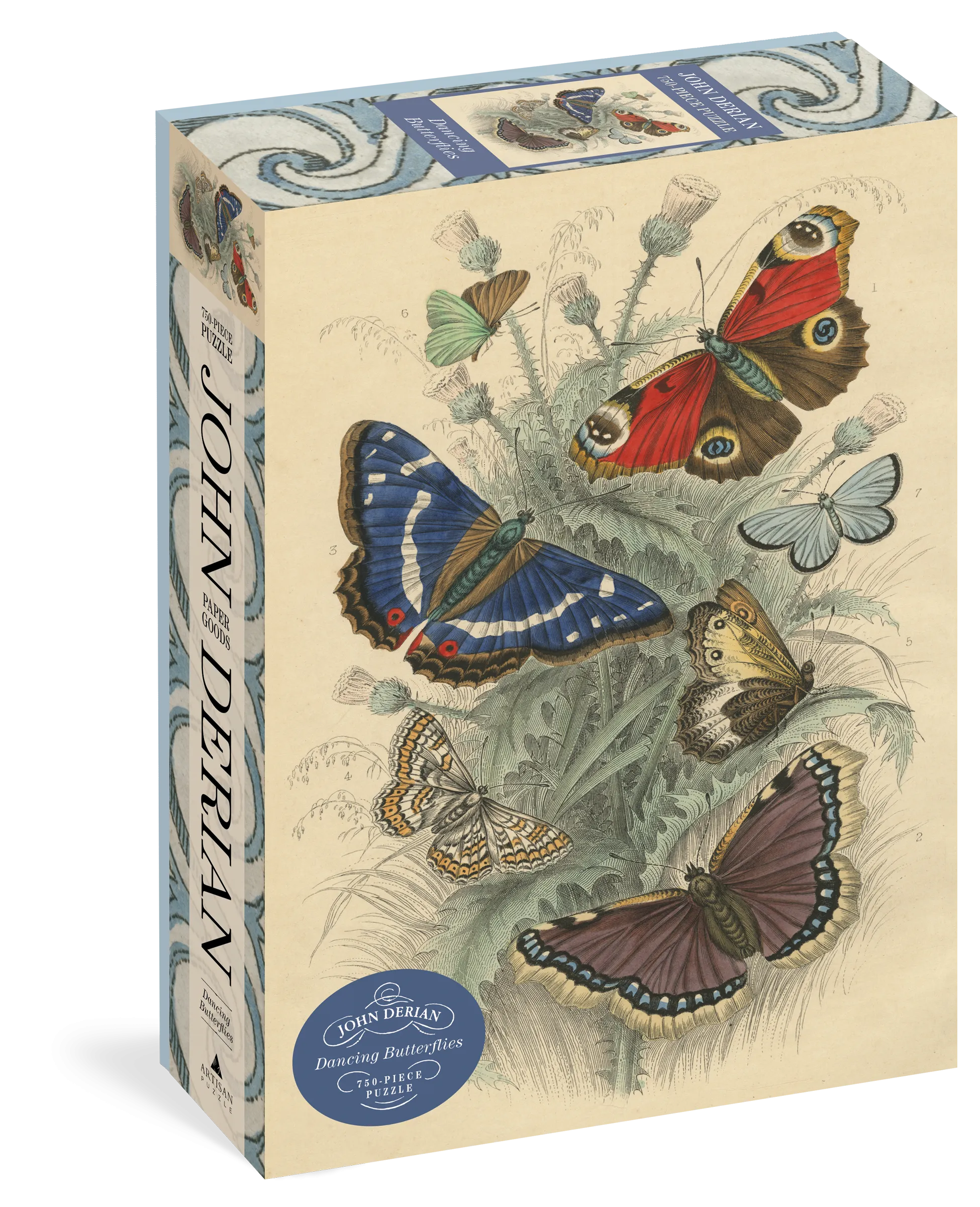 John Derian: Dancing Butterflies Puzzle