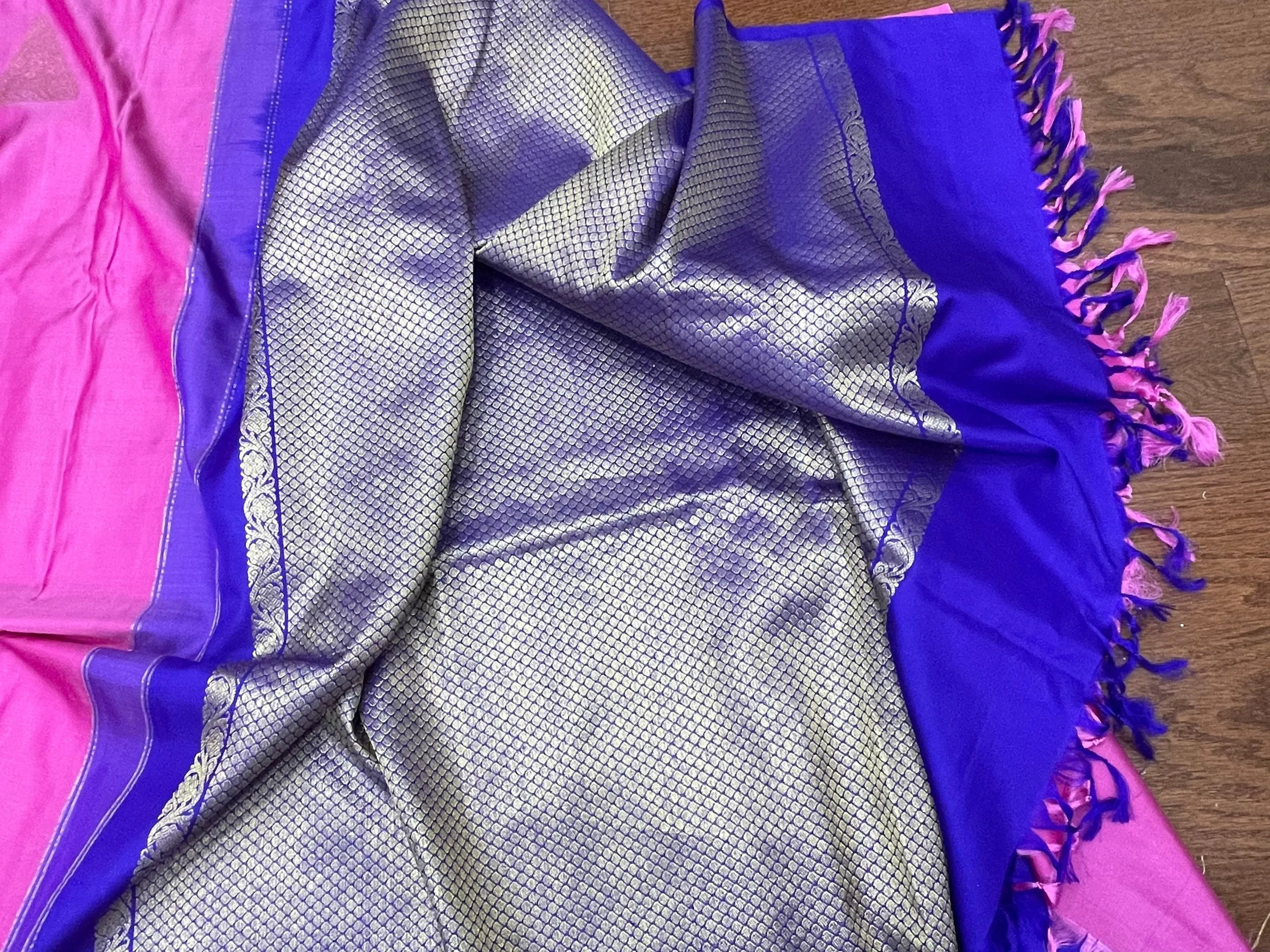 Kanchi pattu saree Handloom Saree Silk Saree blouse soft silk saree Indian ethnic wear wedding saree blouse Pink saree traditional saree