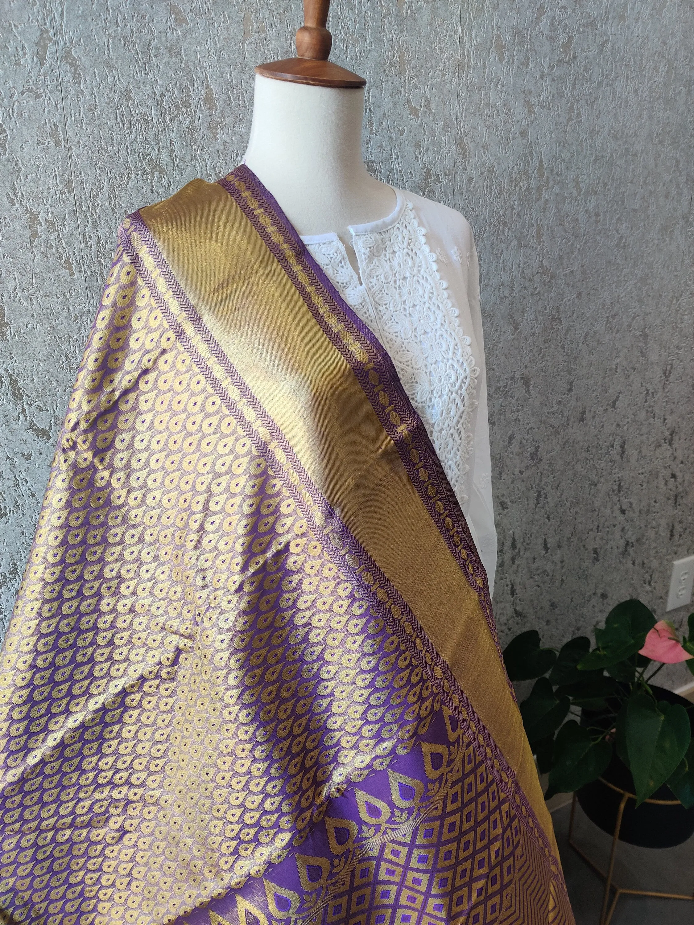 Kanchi Soft Silk saree wine color saree Gift saree Indian ethnicwear partywear saree traditional saree ethnic saree bridal saree