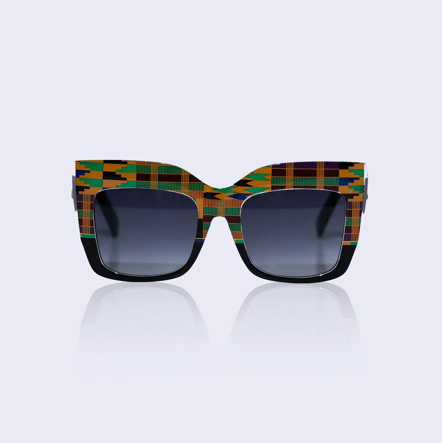 KB multicolor kente eyeglasses ‘as seen on Viola Davis’