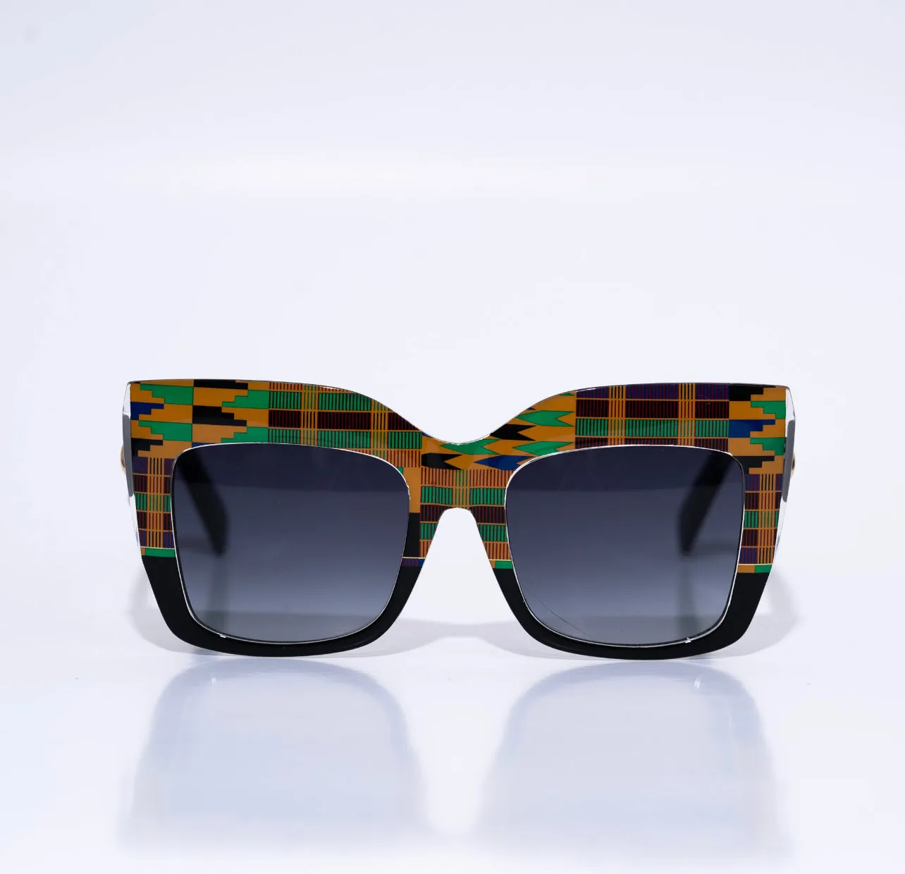 KB multicolor kente eyeglasses ‘as seen on Viola Davis’