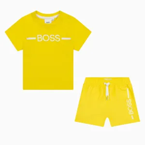 Kid's Surfer T Shirt And Shorts Outfit