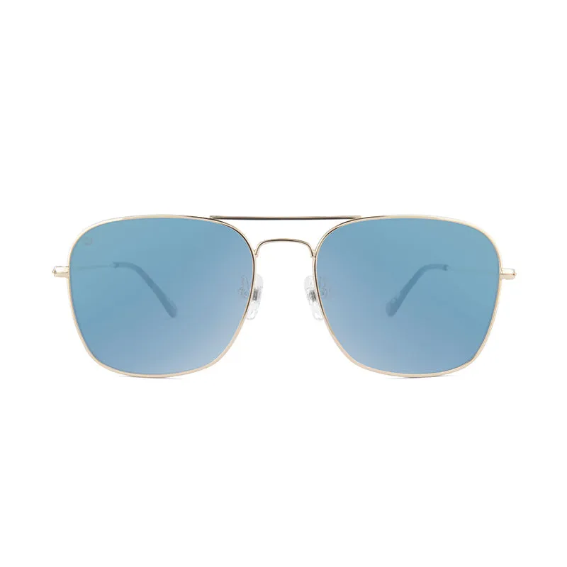 Knockaround® Mt. Evans Sunglasses in Gold and Sky Blue