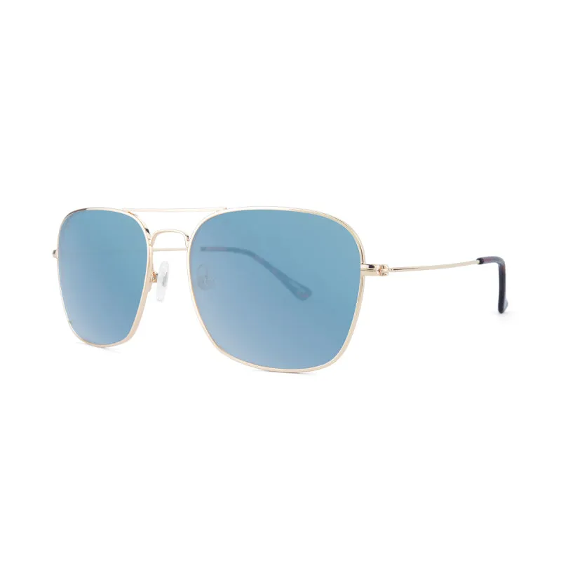Knockaround® Mt. Evans Sunglasses in Gold and Sky Blue