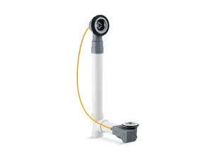 KOHLER K-37383 PureFlo Rough-in cable bath drain, PVC, 30" cable with tubing