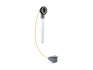 KOHLER K-37385 PureFlo Rough-in cable drain, PVC, 45" cable, less horizontal tube