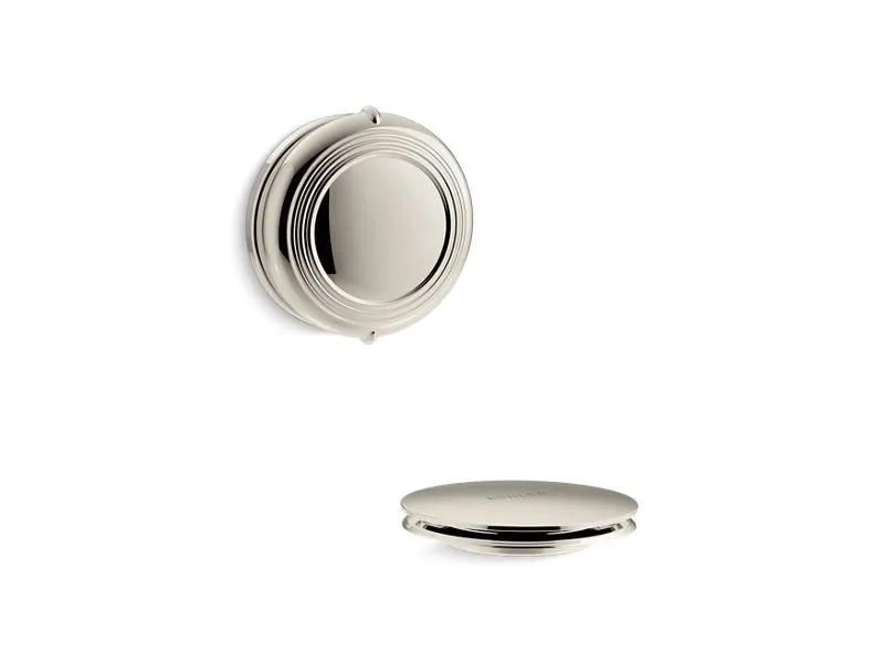 KOHLER K-T37393 PureFlo Traditional rotary-turn bath drain trim