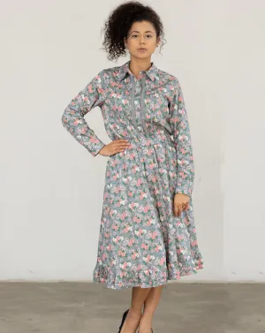 Laurina Fall Floral Printed Shirt