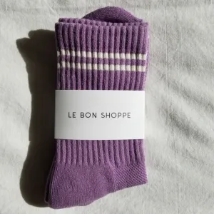 Le Bon Shoppe - Boyfriend socks - Grape