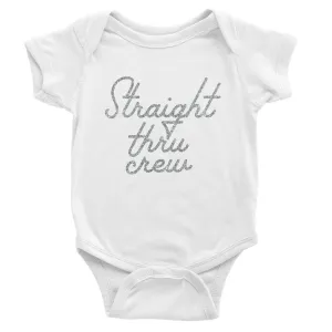 Lella Straight Thru Crew Baby Body Suit