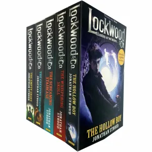 Lockwood and Co Series 5 Books Collection Set by Jonathan Stroud NETFLIX