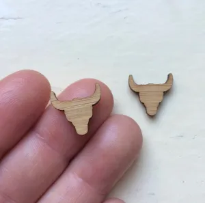 Longhorn Steer  - Mini Cuts - 10 Pairs