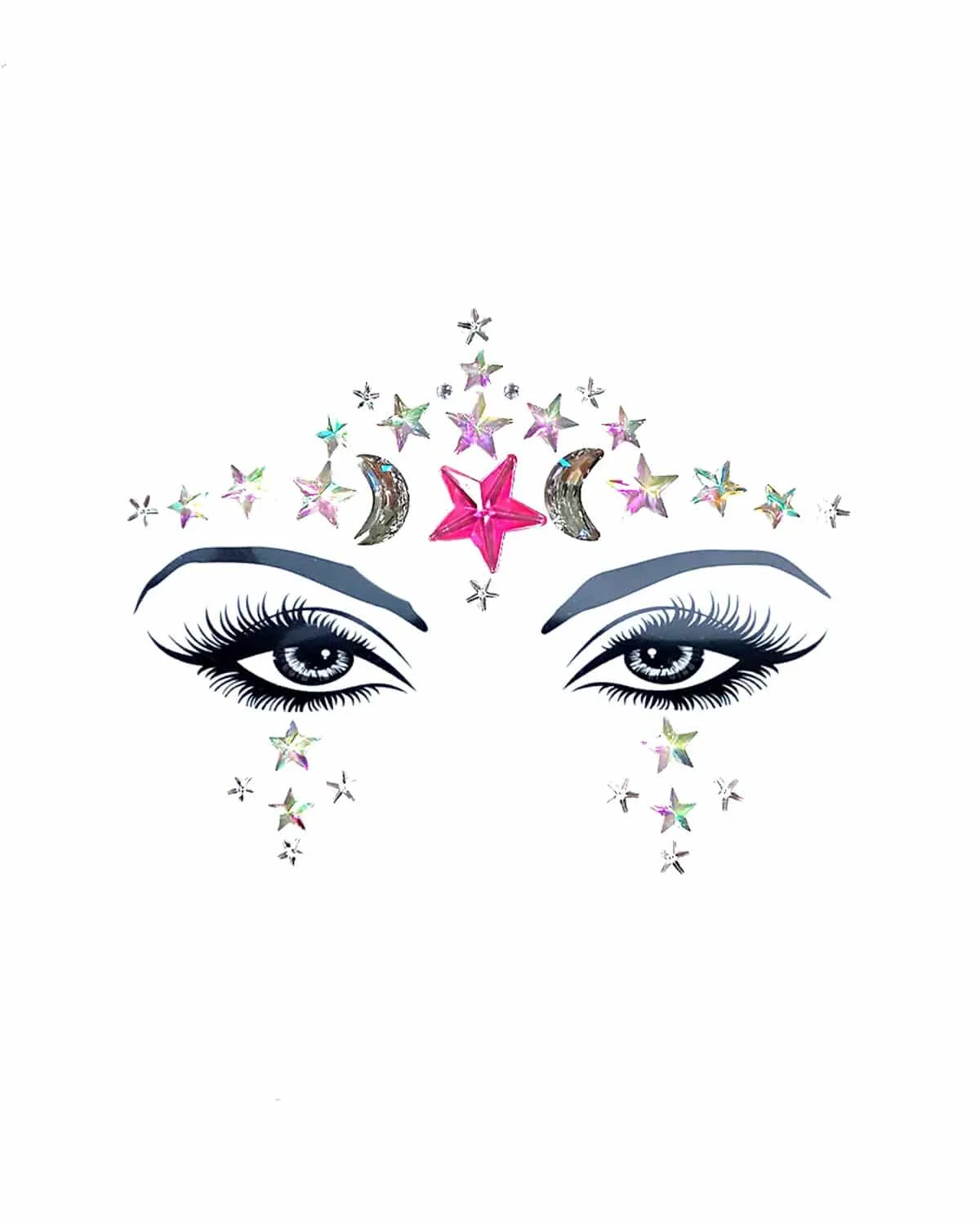 Luna Crystal Face Jewel