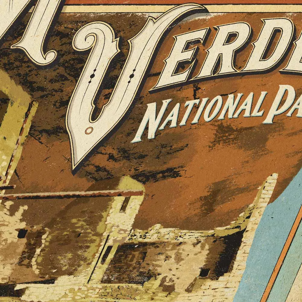 Mesa Verde National Park Poster