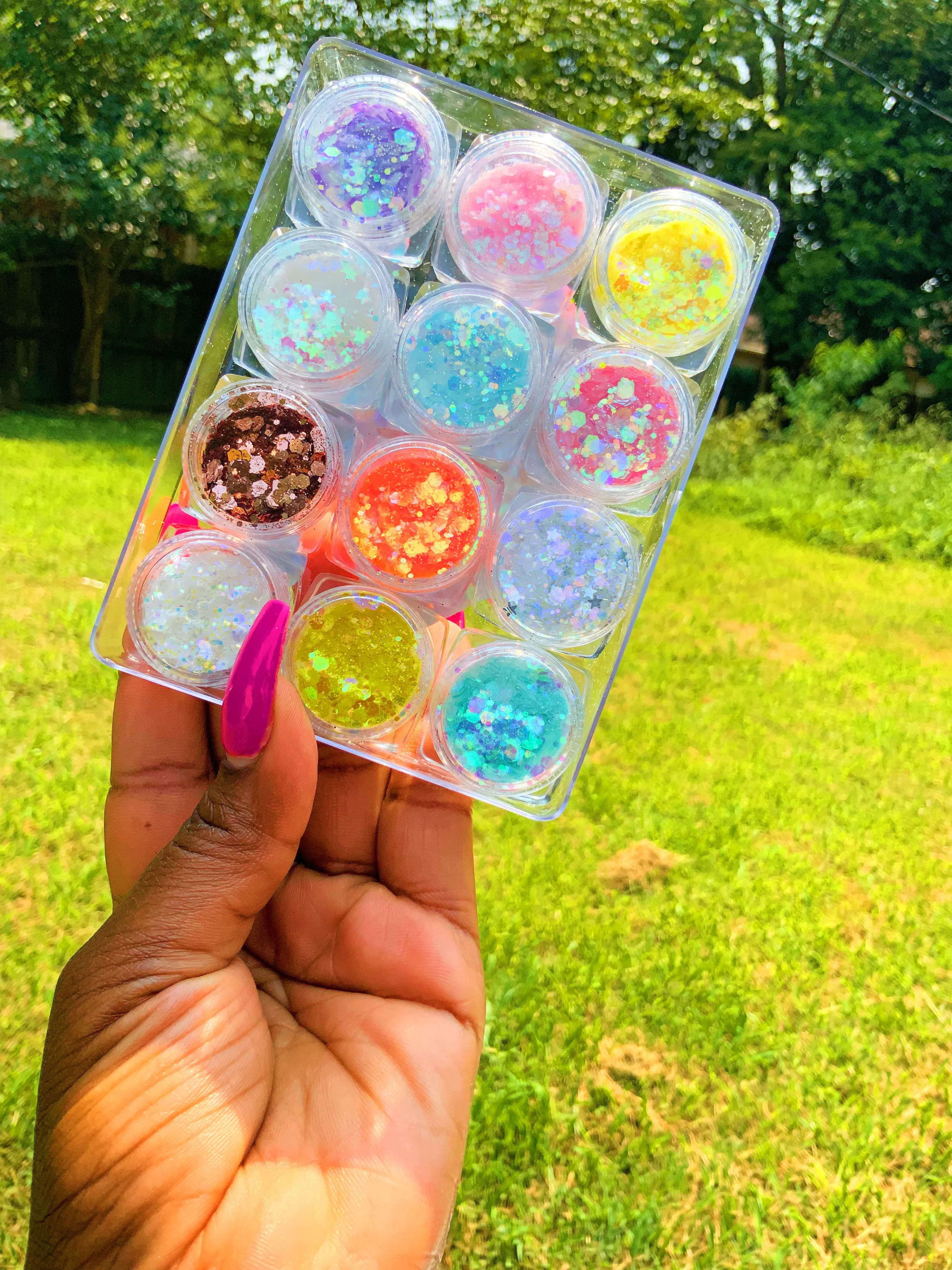 Milkshake glitter